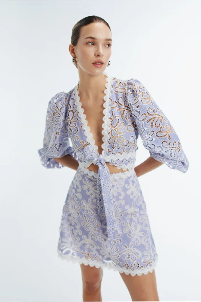 CECIL TOP BLUE Organic Cotton Construction Anti Odor Treatment