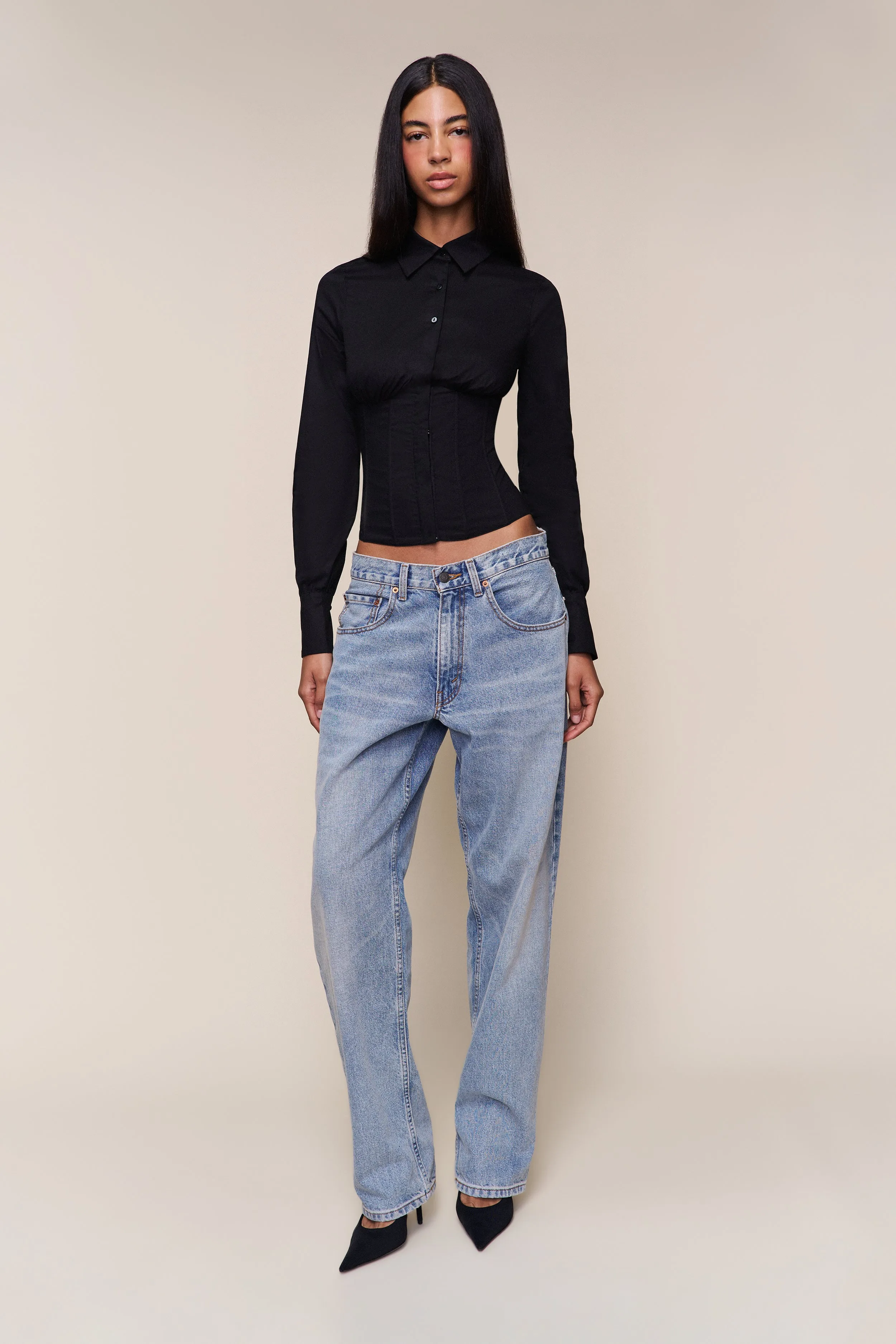 Thermal Regulating Tailored Corset Long Sleeve