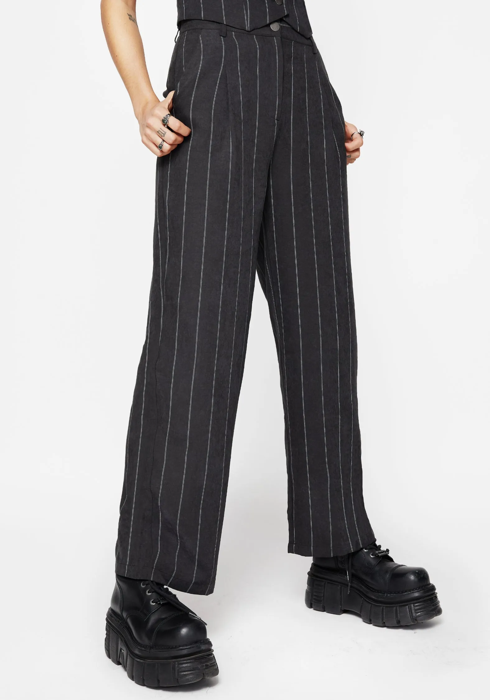 Bellum Stripe Tailored Straight Leg Trouser Bold Mood