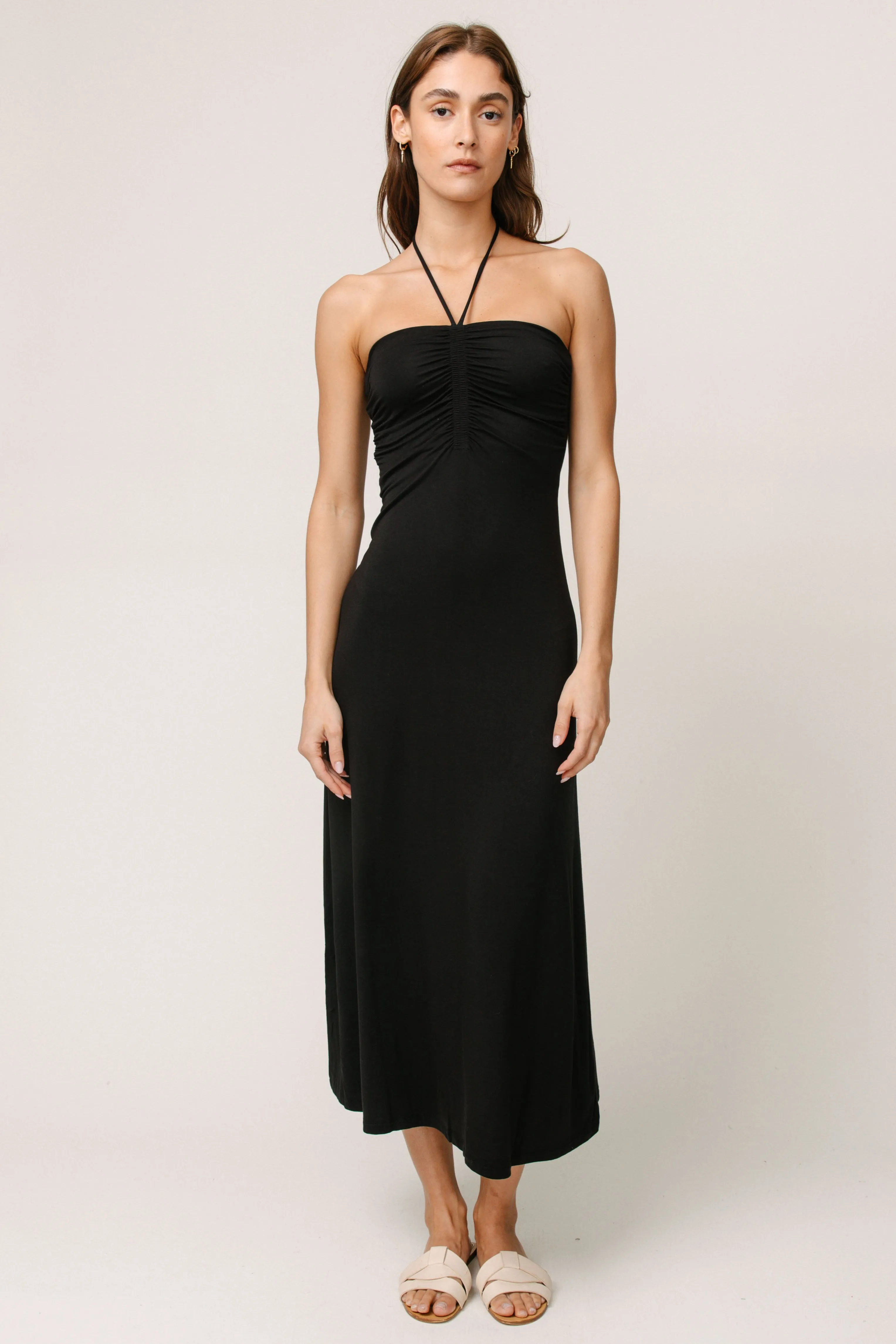 Cheval Midi Dress Simple Mood Cozy Look