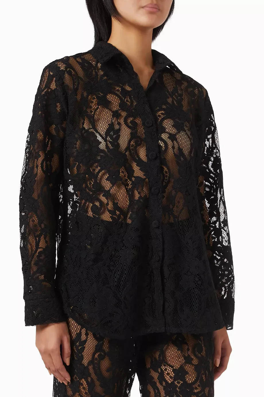 ATHINA SHIRT BLACK Comfort and Fit Bold Comfort