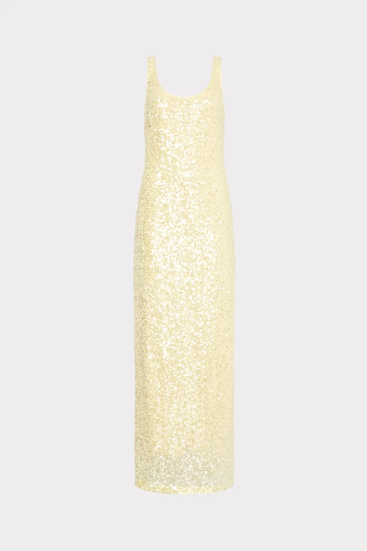 Lilac Soft Tatum Stretch Sequins Maxi Dress