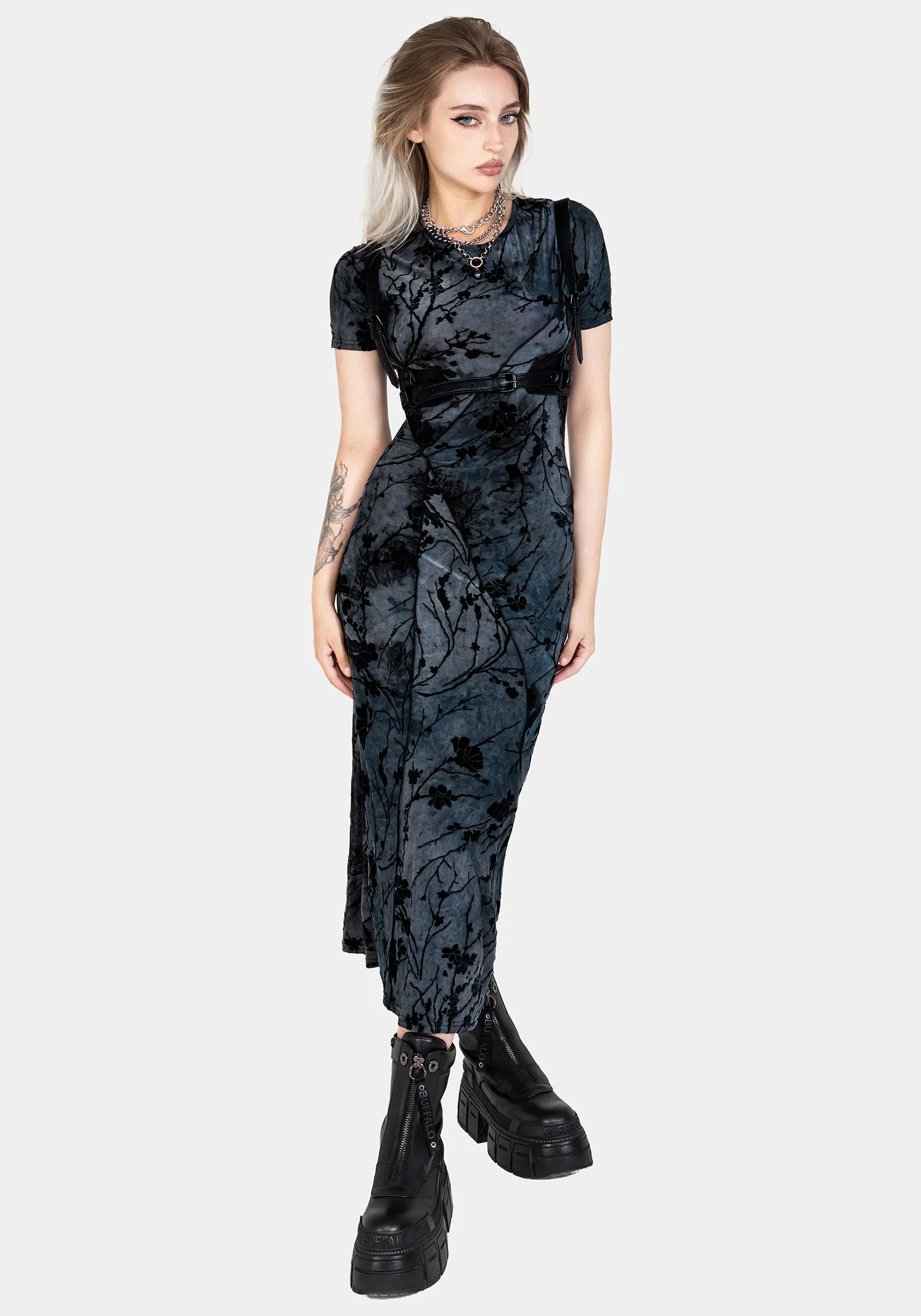 Fall Go Wytchelm Bodycon Midaxi Dress