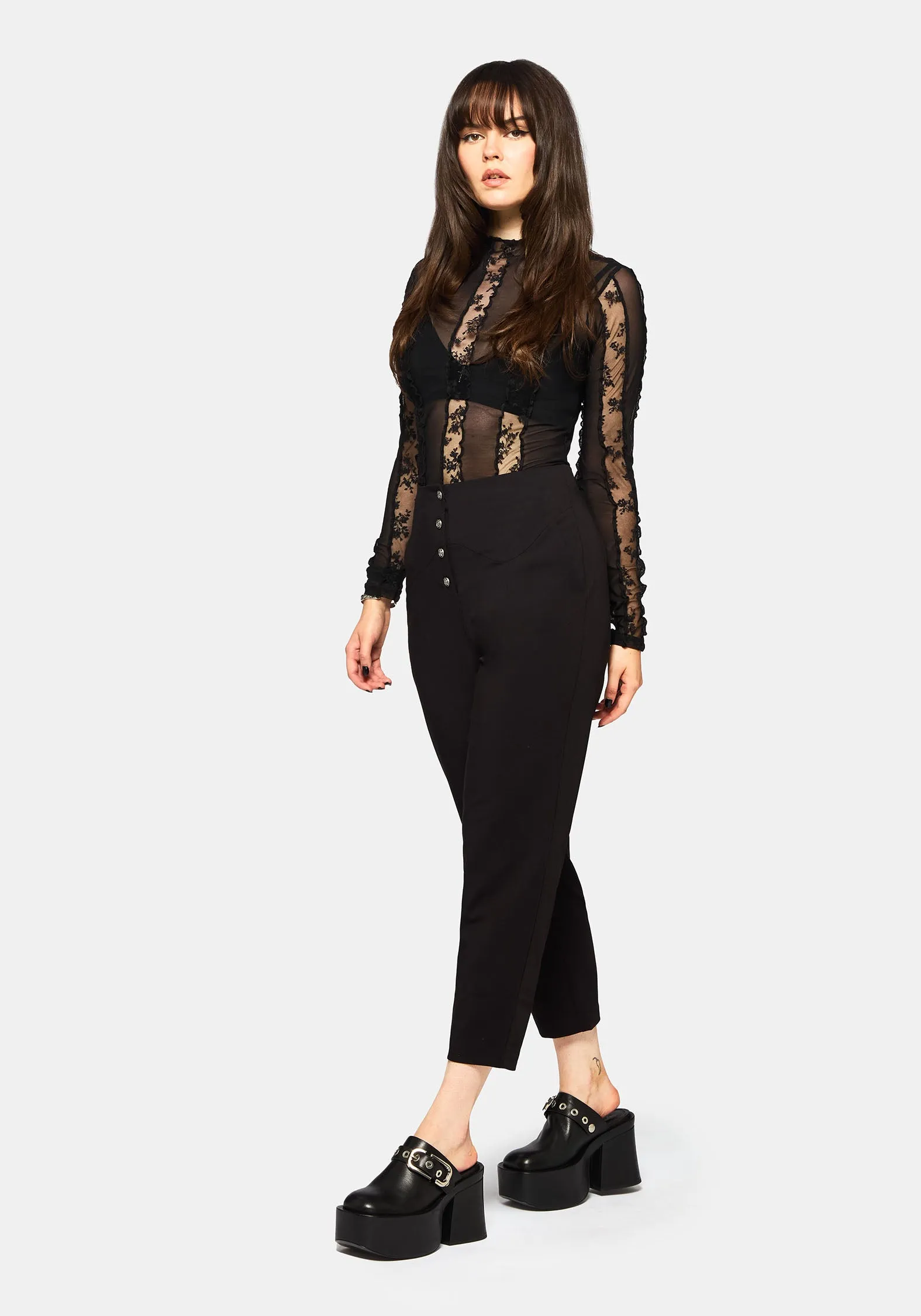 Venere Shaped Waistband Tapered Trouser Elevated Casual