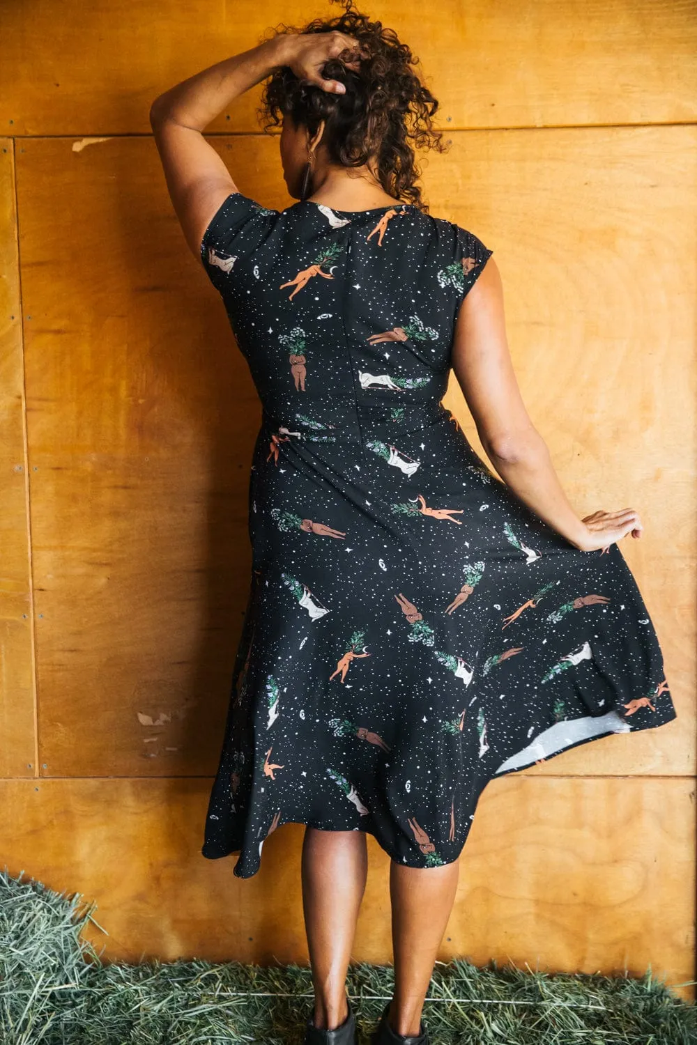 Xena Dress in Protection Spell Elegant Mood