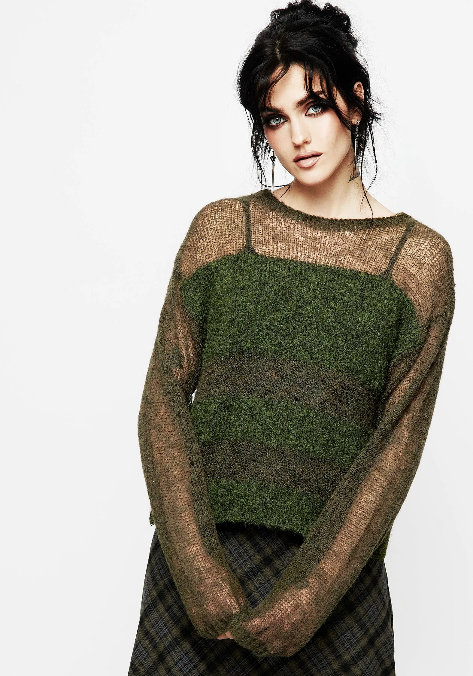 Bitter Drop Stitch Jumper HighElasticity Yarn Multi Layer Weaving