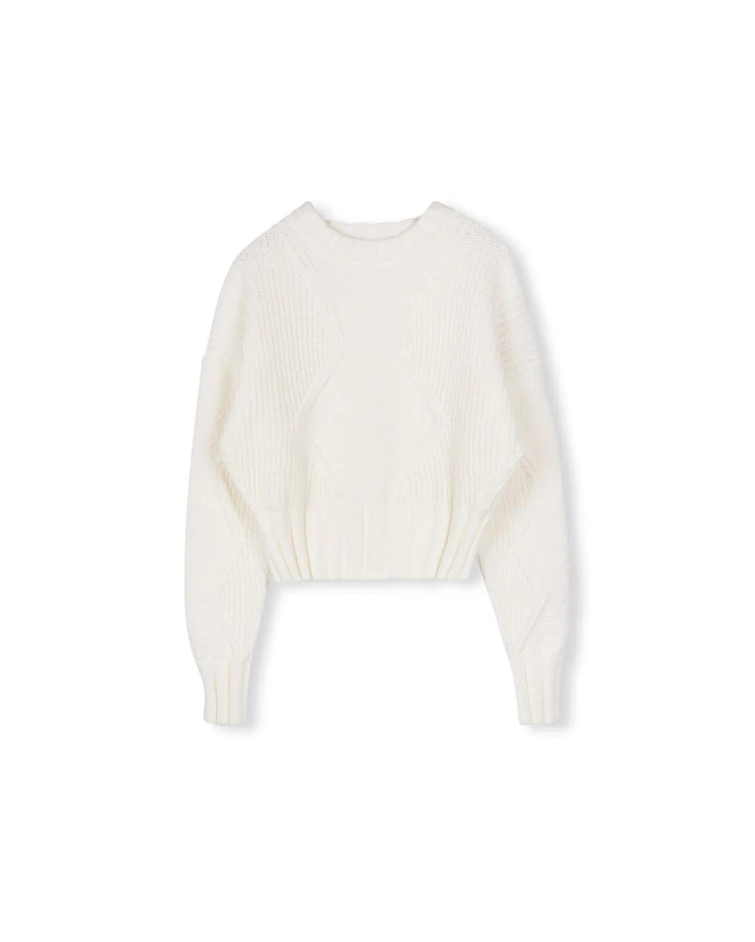 Chunky Knit Zigzag Sweater Cozy Choice