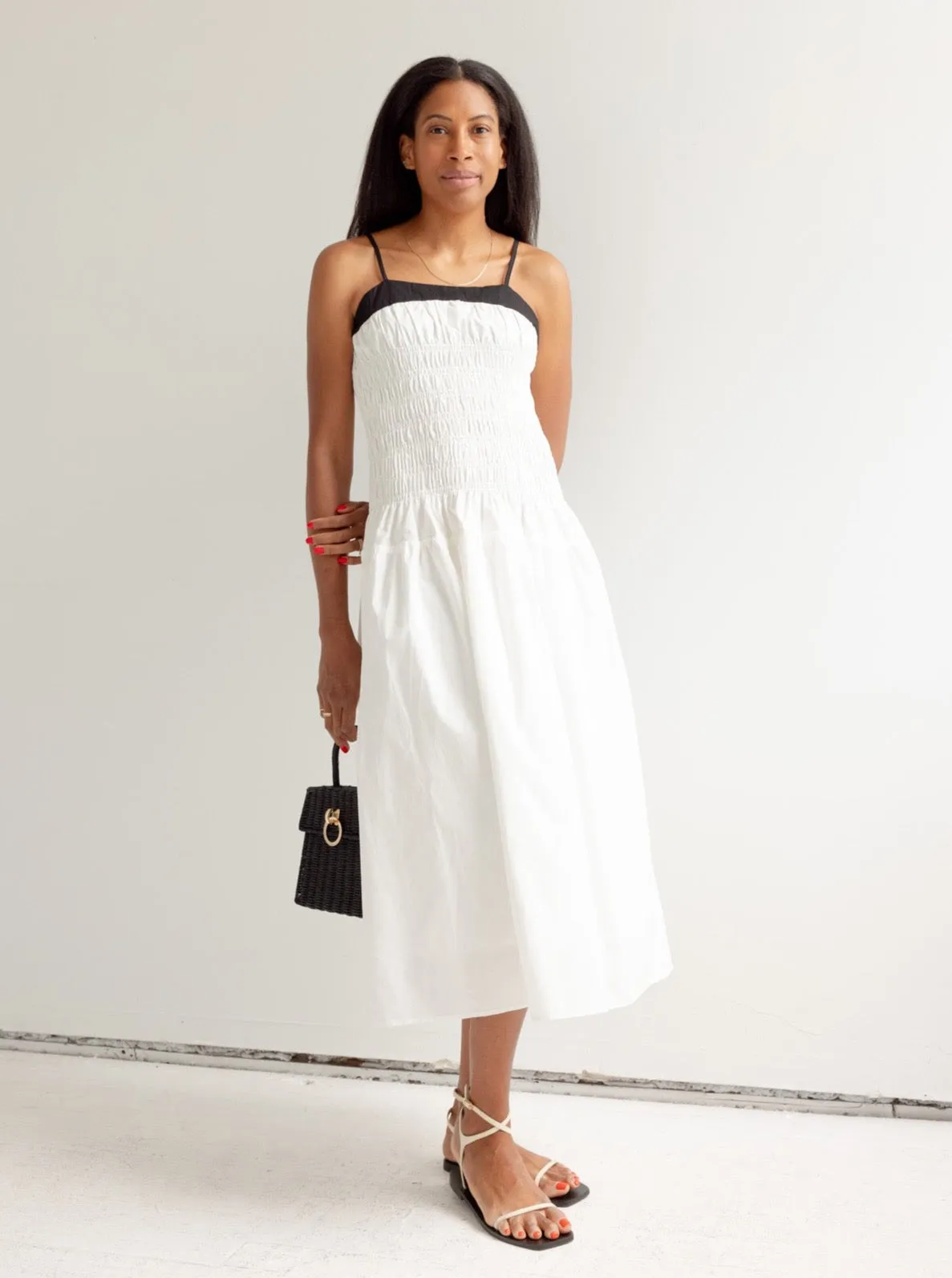 Formal Style SeamlessConstruction Maude Contrast Dress