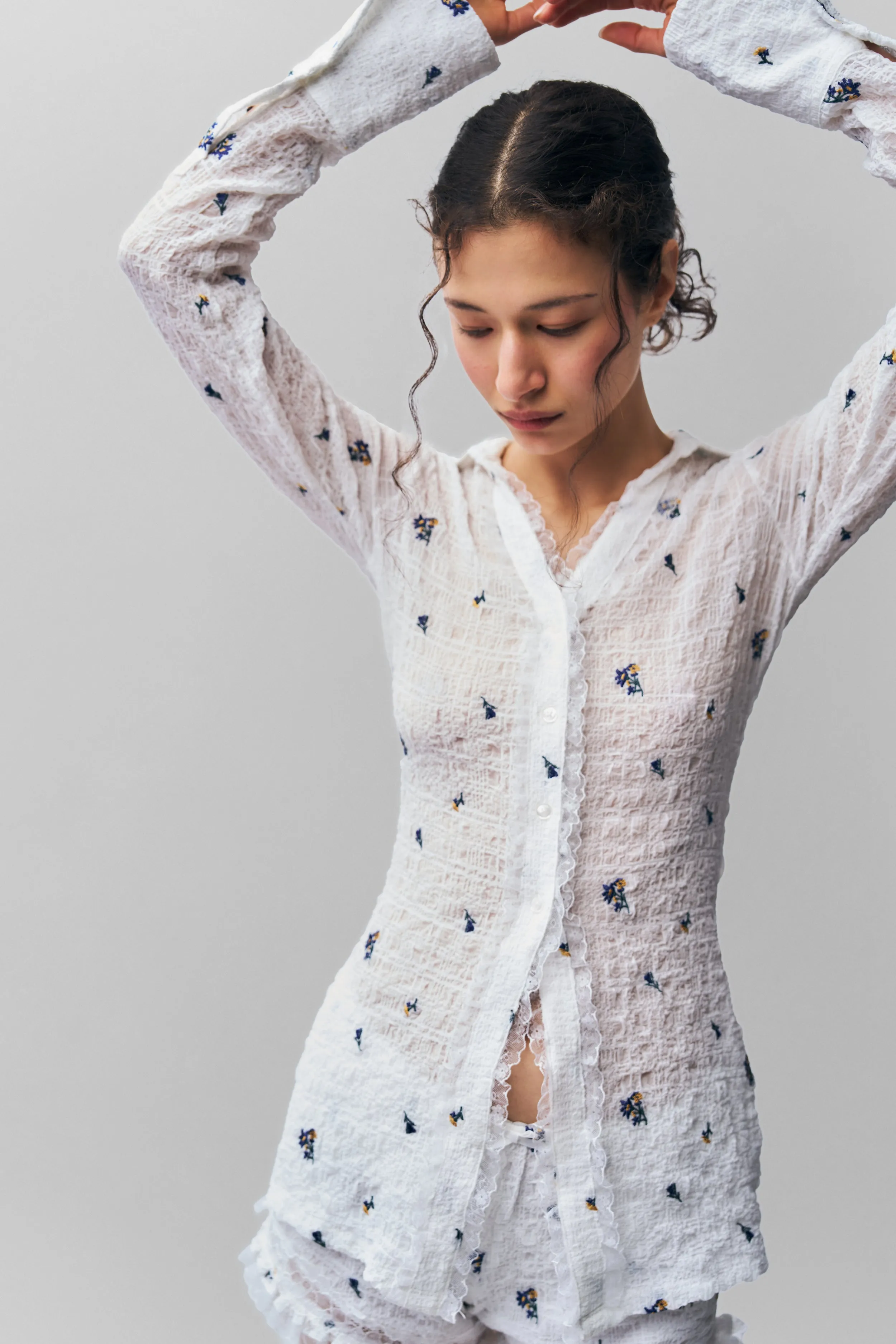 Layered Knit Technology Claudina Top