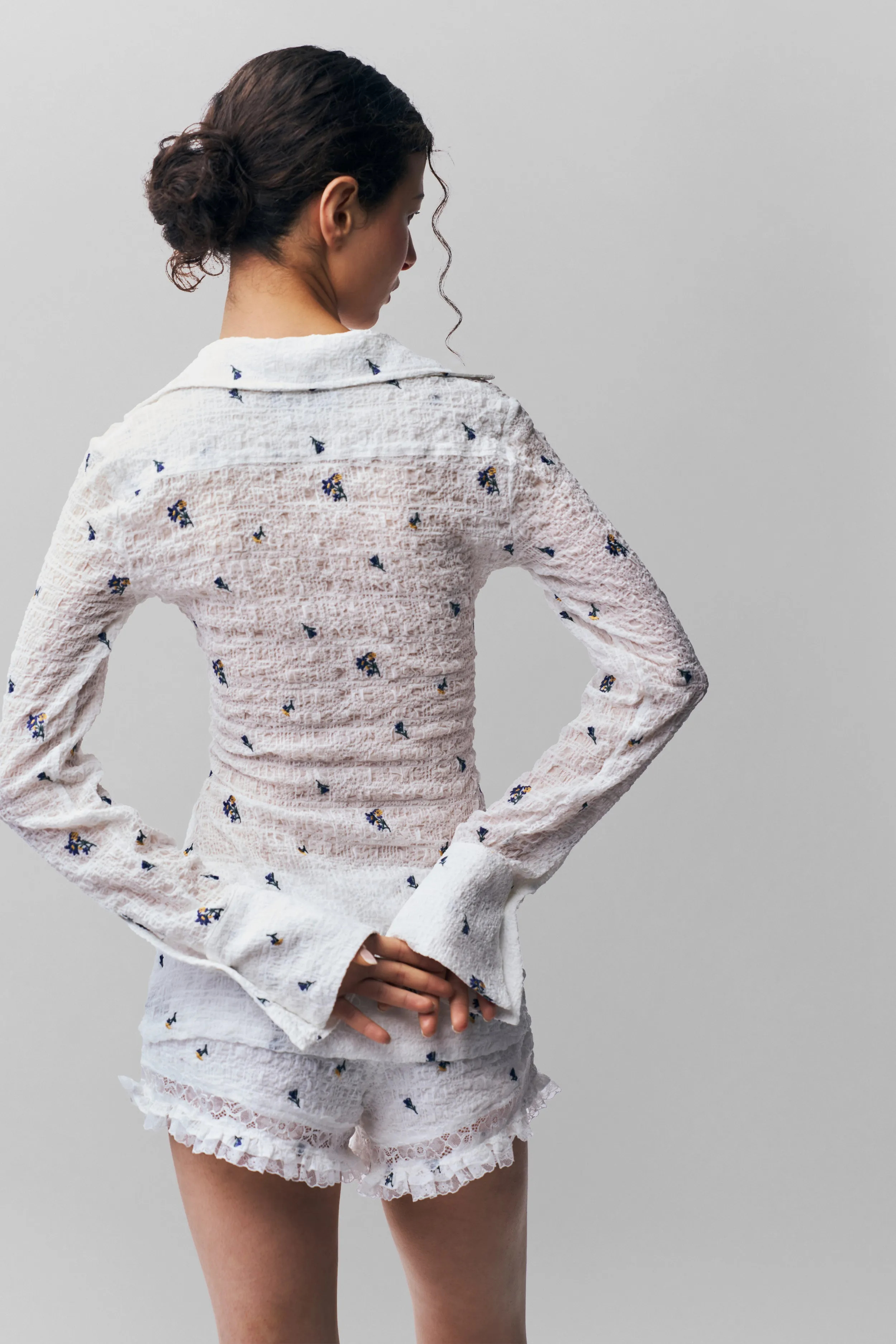 Claudina Top Wrinkle Resistant Finish