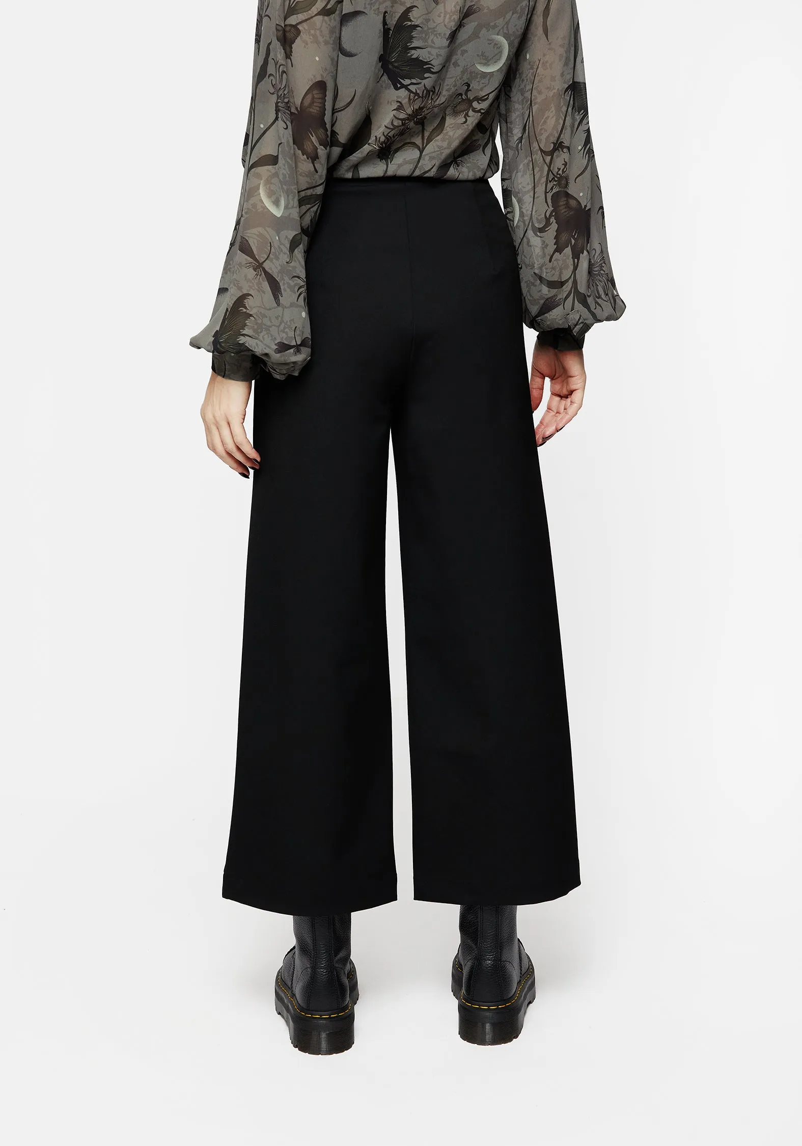 Must Have Feature Custom made Amalthea Embroidered Tailored Wide Leg Trousers