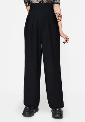 Heritage Inspired Brenna Corset High Waist Wide Leg Trouser