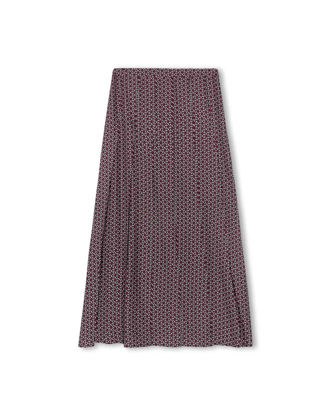 Bold Details Cocoma Print Pleat Skirt