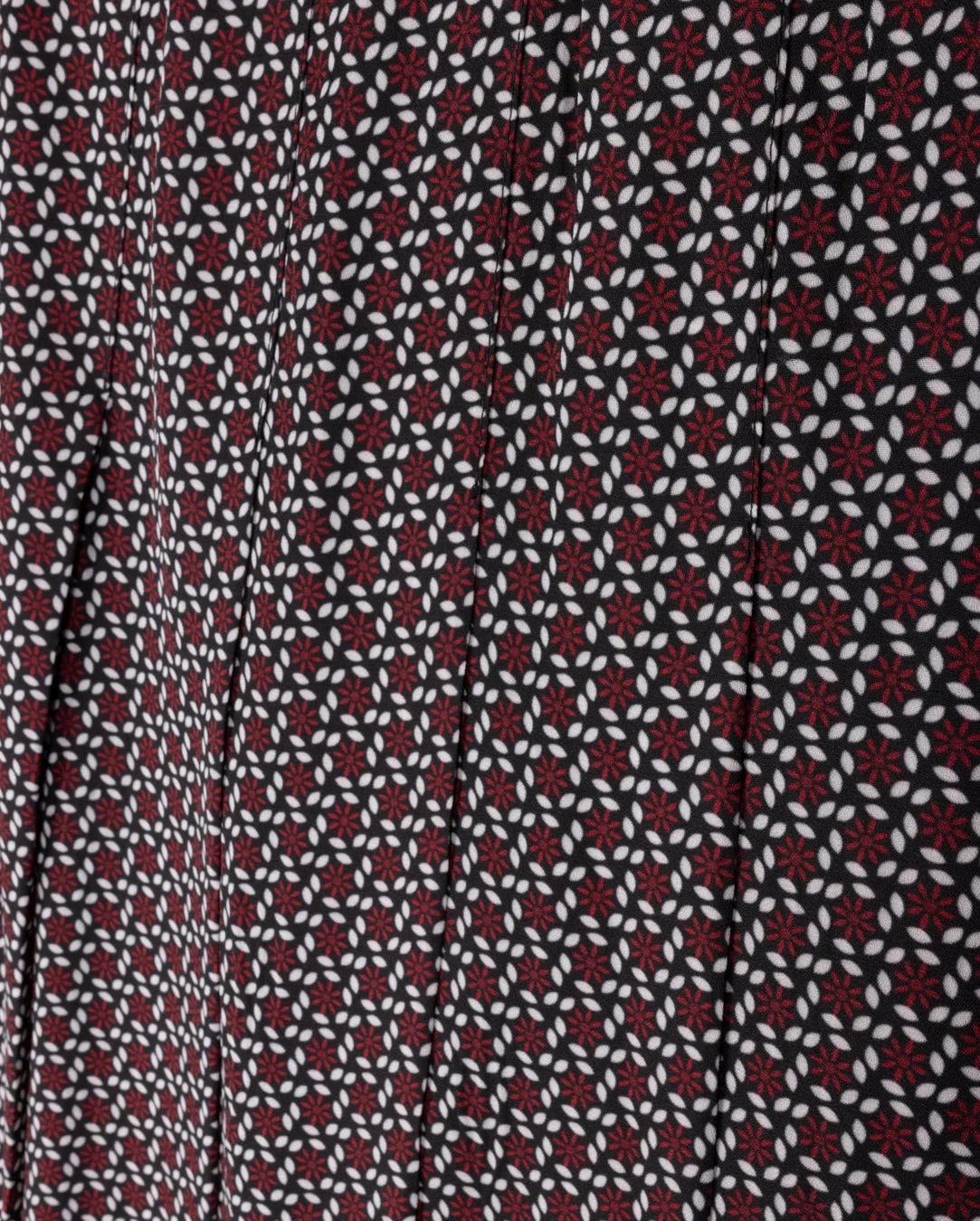 Cocoma Print Pleat Skirt Daily Mood Airy Look