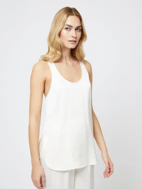 Ennis Satin Tank Top Peace View Basic Warm
