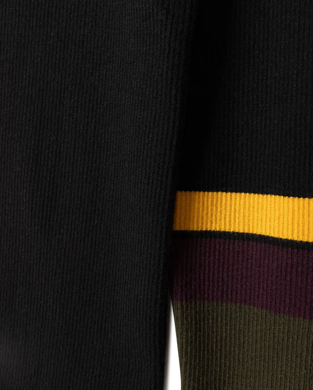 Abrasion Resistant Seams Soft Warmth Bruton Ribbed Cardigan