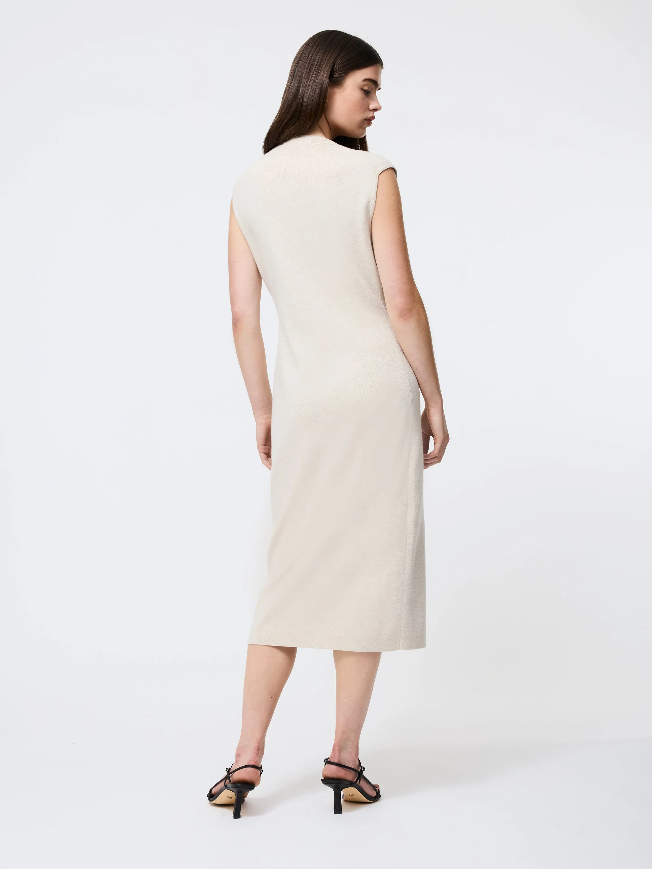 Marley Knit Button Down Midi Dress Light Touch