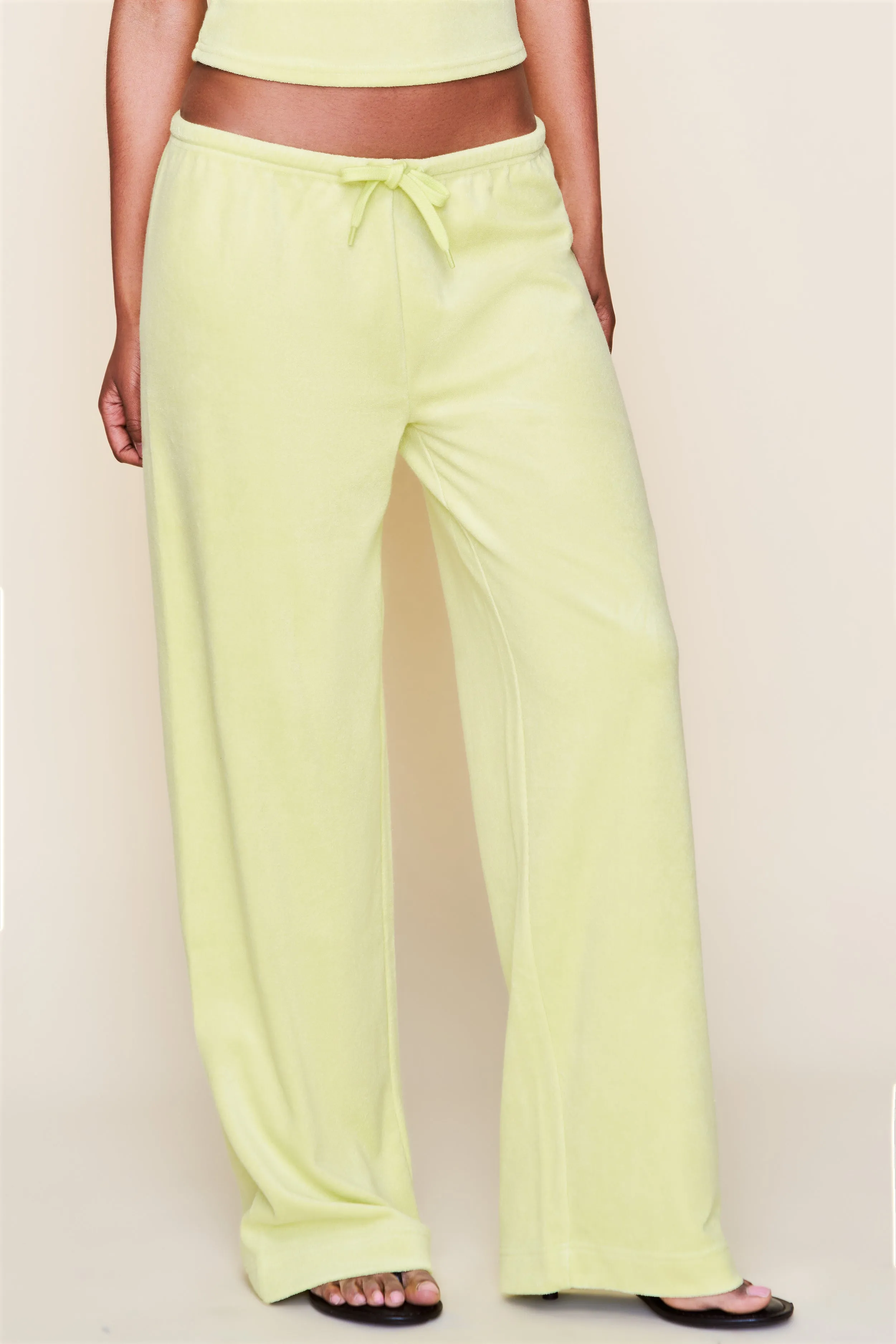 Dani Terry Pant Stain Repellent Coating