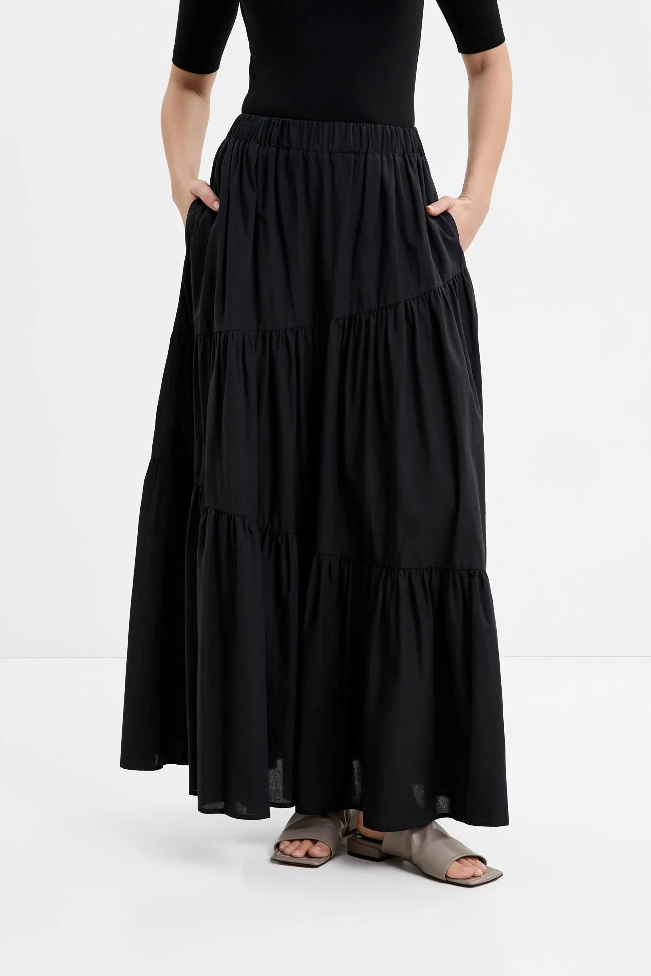 Dina Skirt Stain Repellent Coating Slim Design