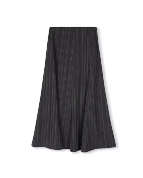 Paneled Textured Maxi Skirt Sporty Casual Hygienic Coating