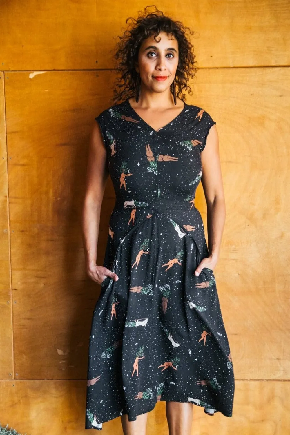 Smooth Lines Xena Dress in Protection Spell