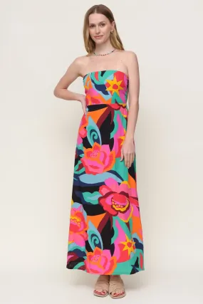 Sunlit Maxi Dress Minimalist fit-and-flare