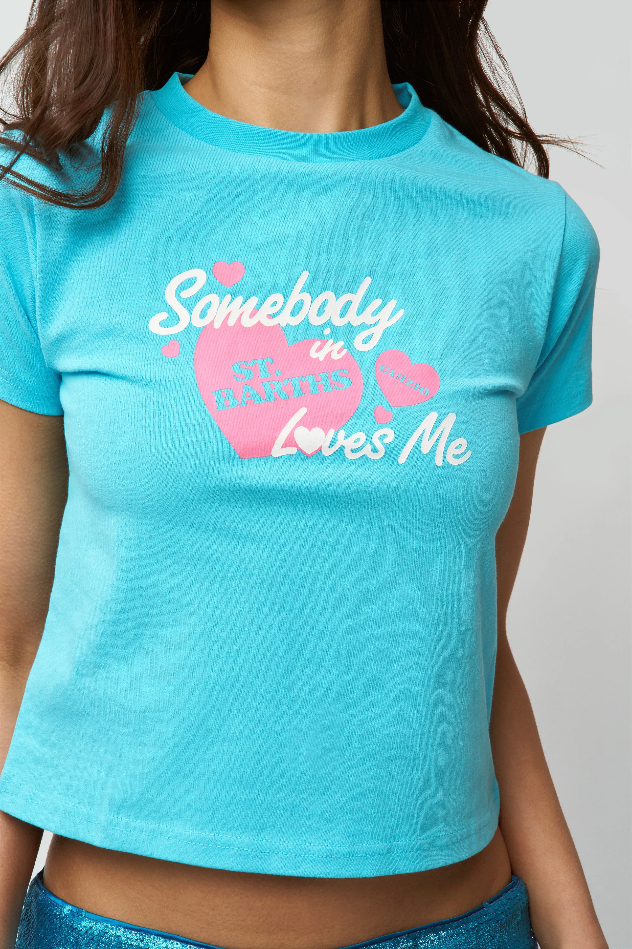 handmade touch Shrunken Tee St. Barts