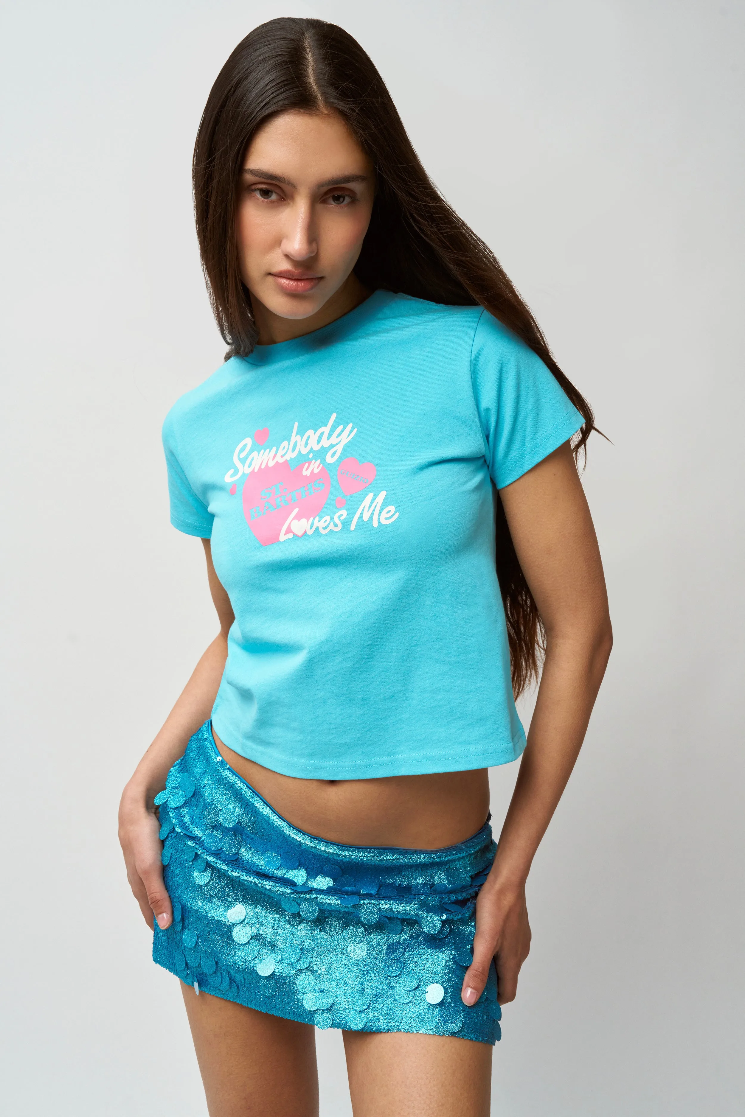 Shrunken Tee St. Barts Modern Look