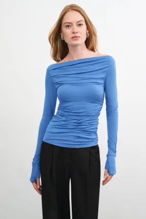 Garment Washed Finish Basic Wardrobe Cooper Top