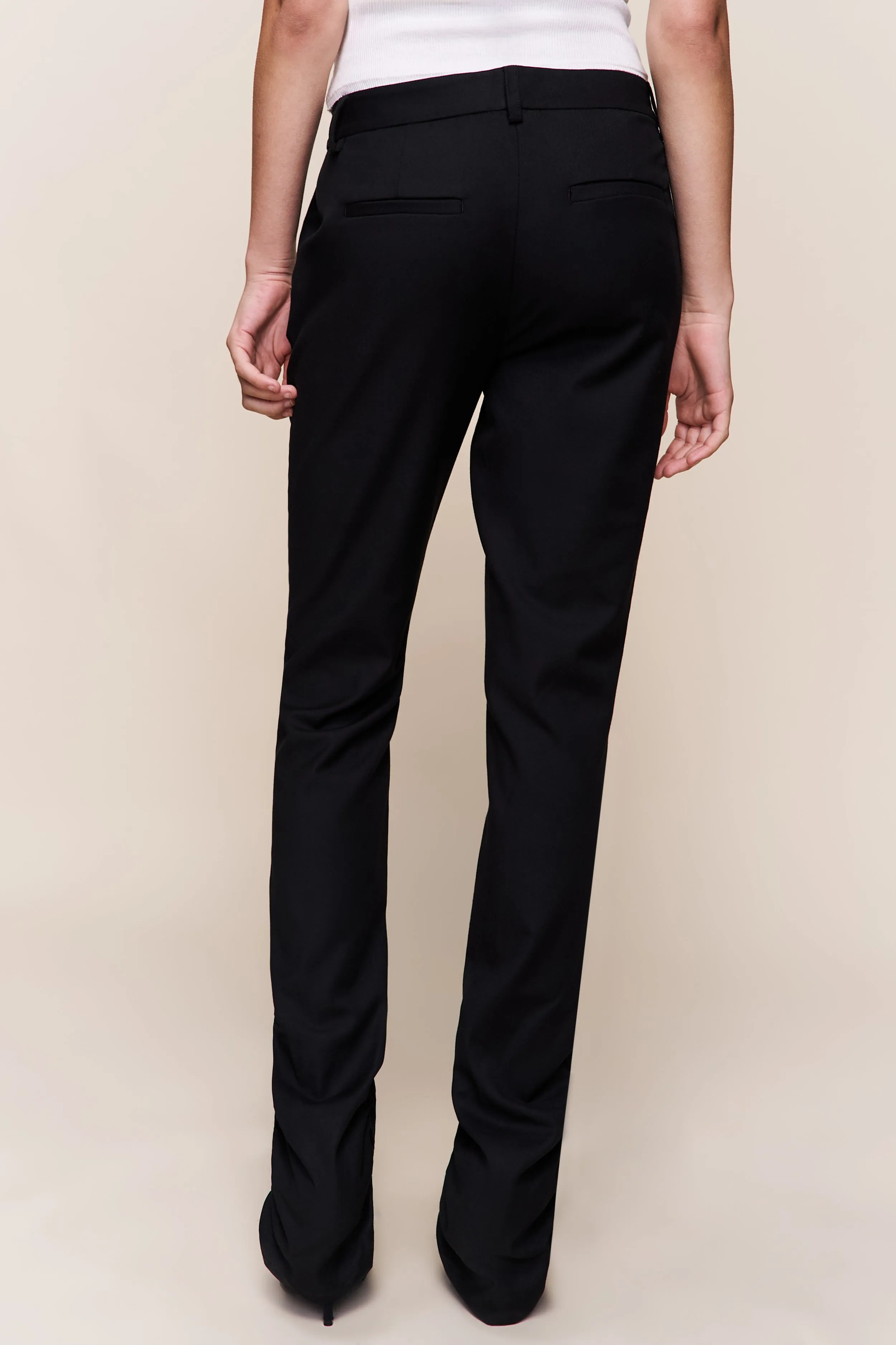 Cora Ruched Hem Pant Organic Cotton
