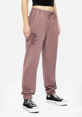 Corvus Graphic Print Tapered Cuffed Jogger Minimalist Chic