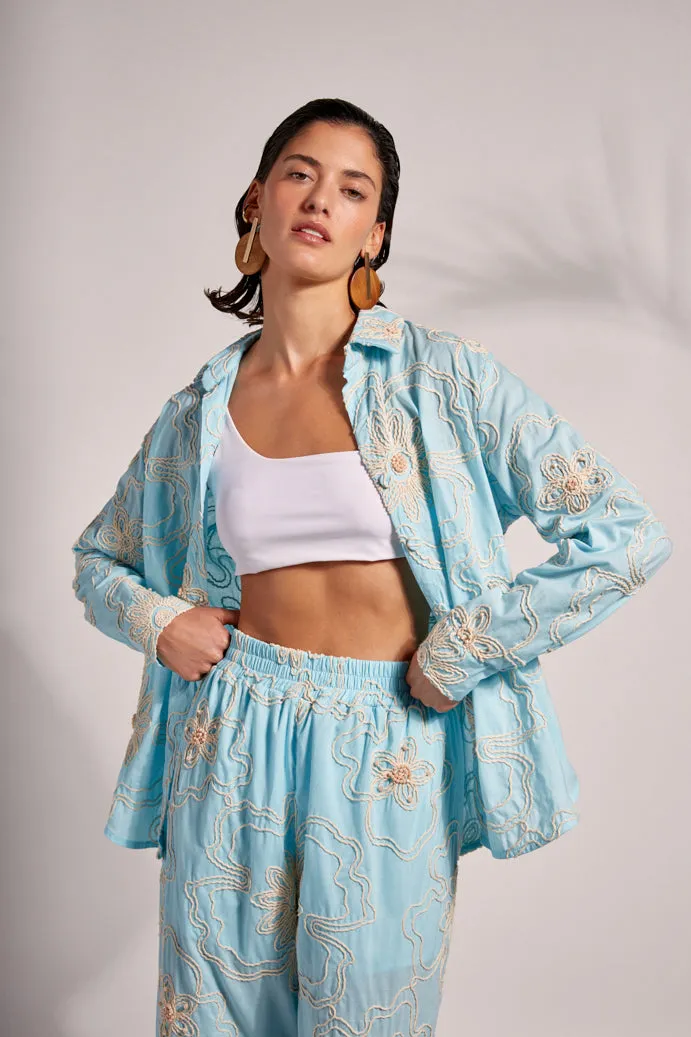 Airflow Ventilation System Durable Colorfast Finish BEA SHIRT BABY BLUE