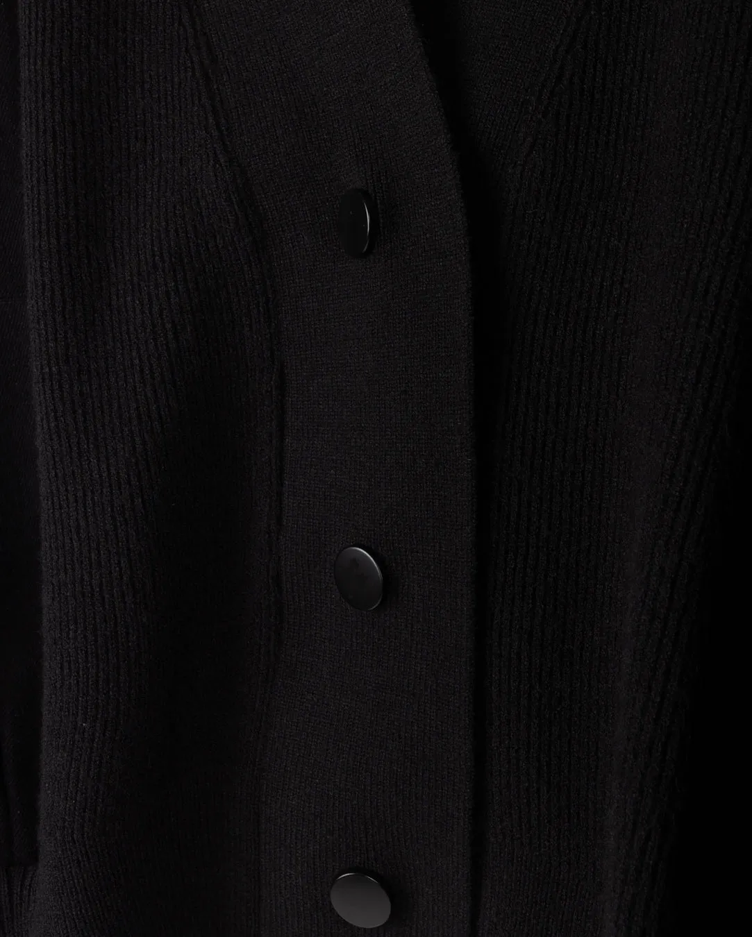 Soft Touch Texture Static Reducing Finish Denim And Knit Crop Cardigan