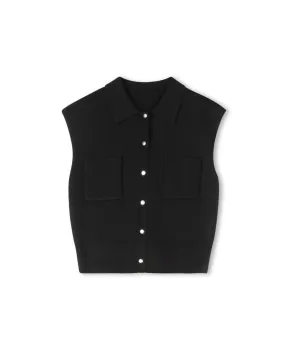 Essential Top Casual Layering Wear Cralo Knit Vest