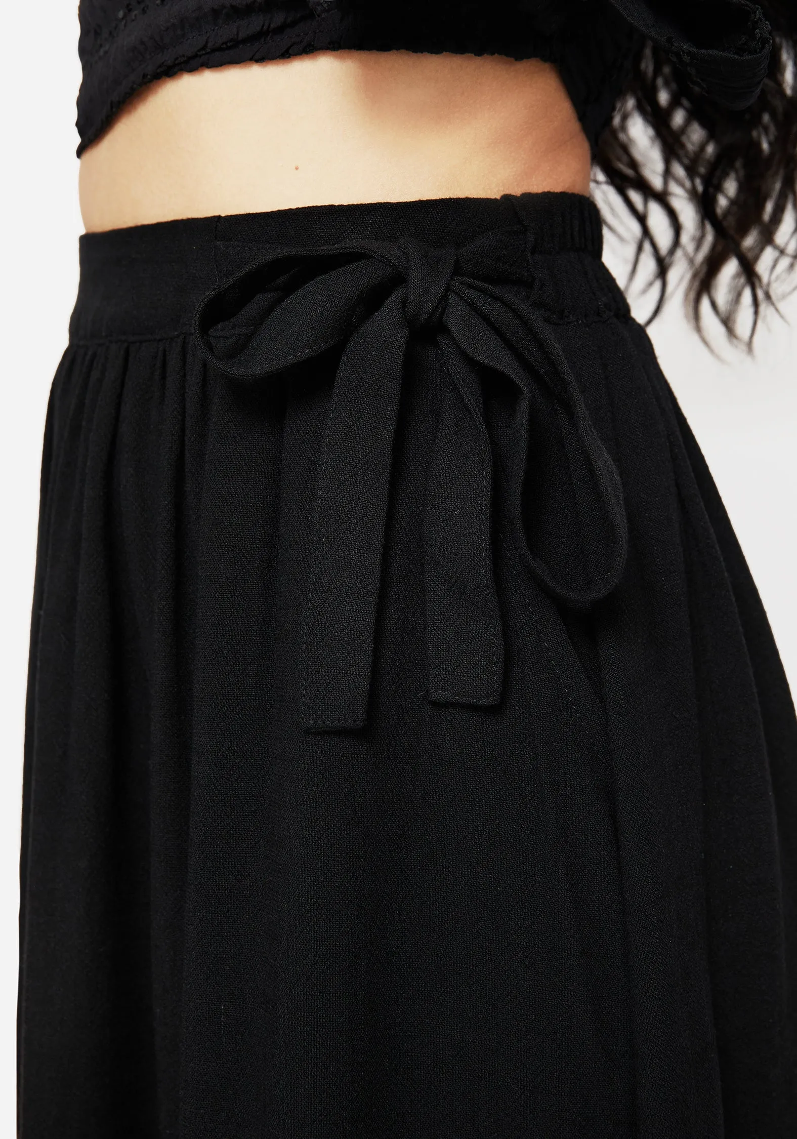 Cressida Moth Embroidered Midi Skirt Easy Layer