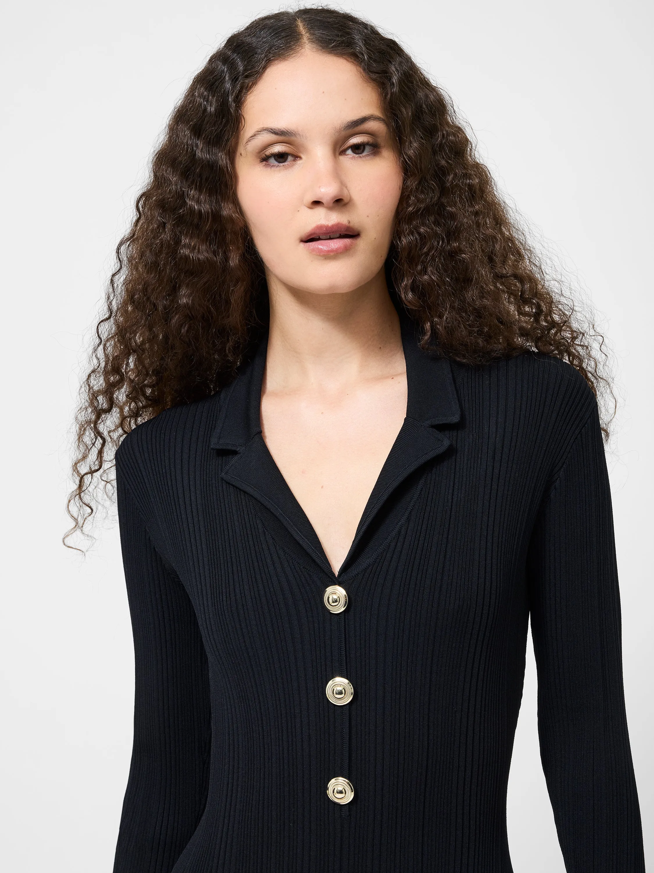 Crinkle Knit Maxi Dress Statement Piece