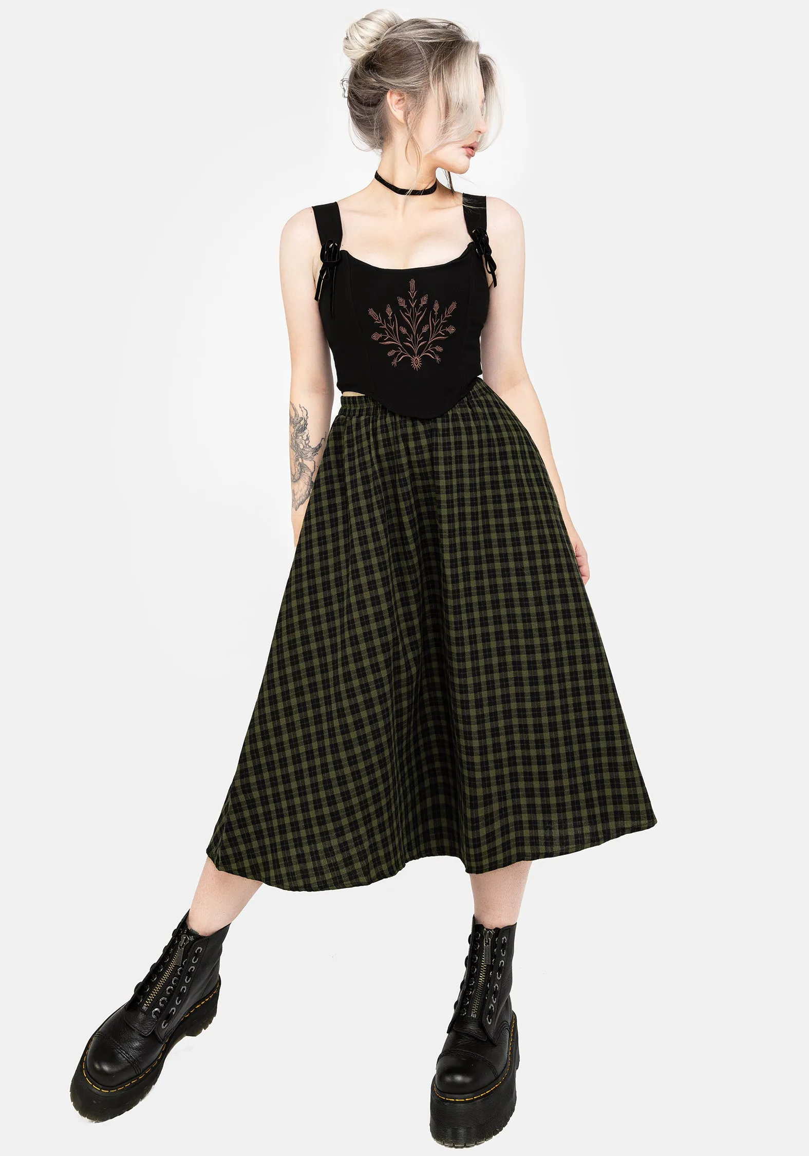 Terra Midi Skirt Oversized style All Day Fit