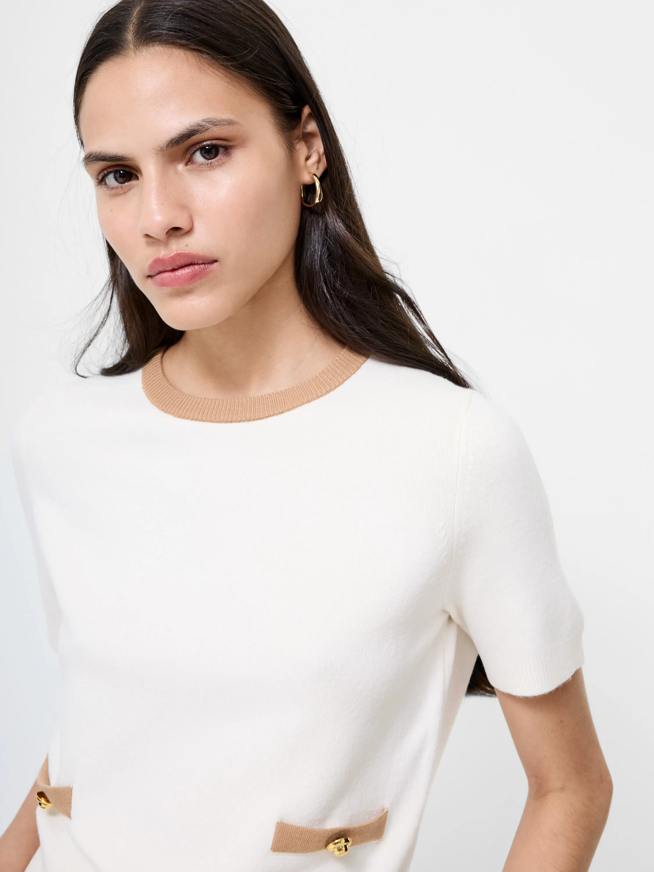 Babysoft Short Sleeve Top Anti Snag Fabric Outdoor Casual Look