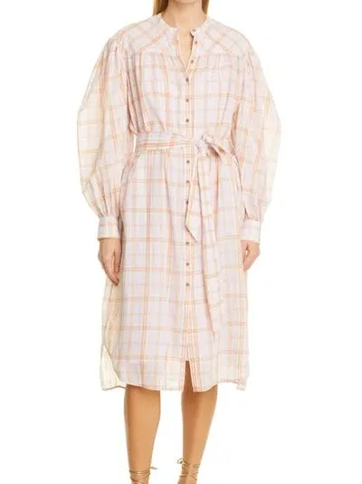 Light Bow Simple Profile Ulla Johnson Fayette Dress in Pale Lilac