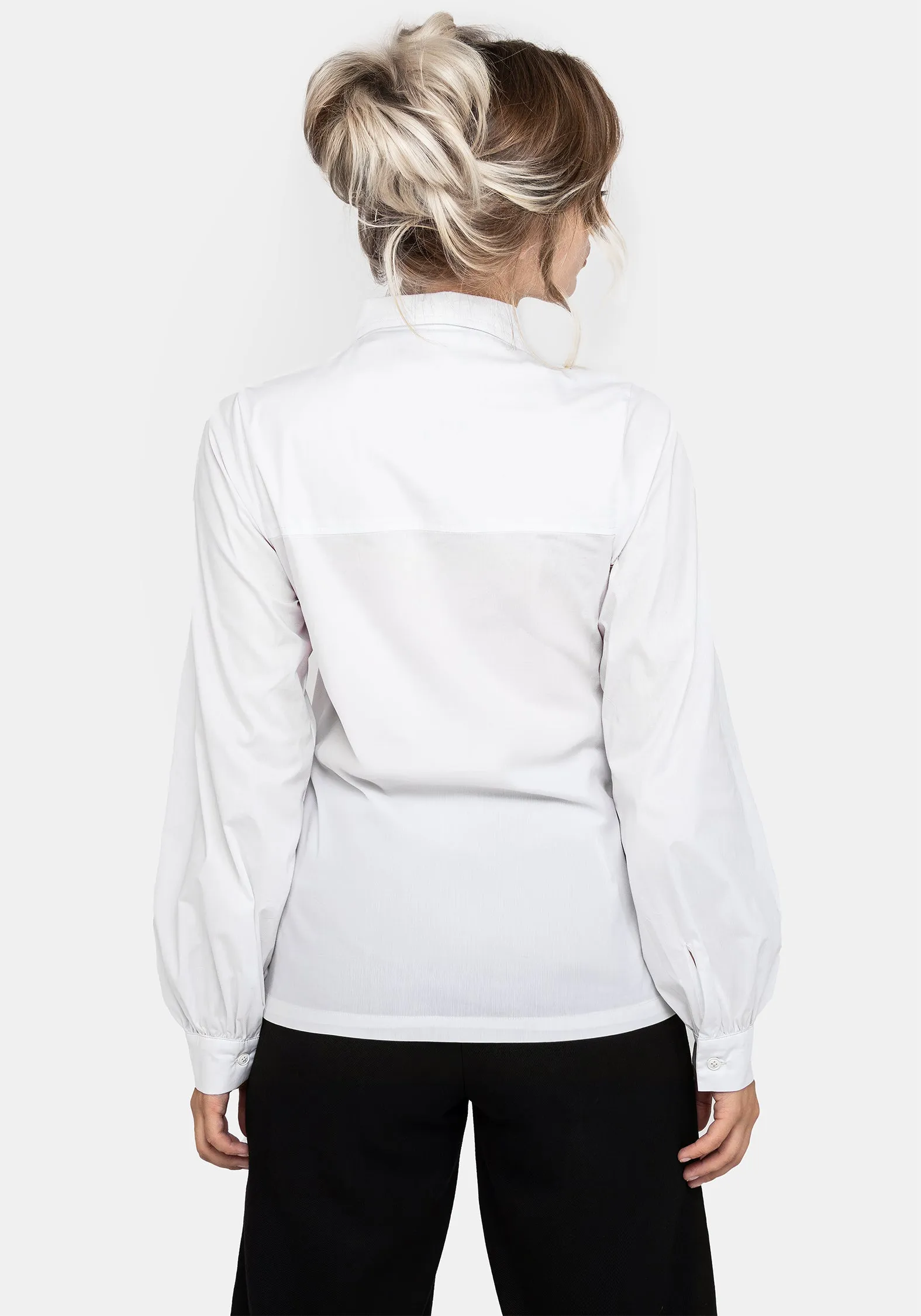 Cybele Embroidered Button Up Shirt Comfort-First Sports Ready