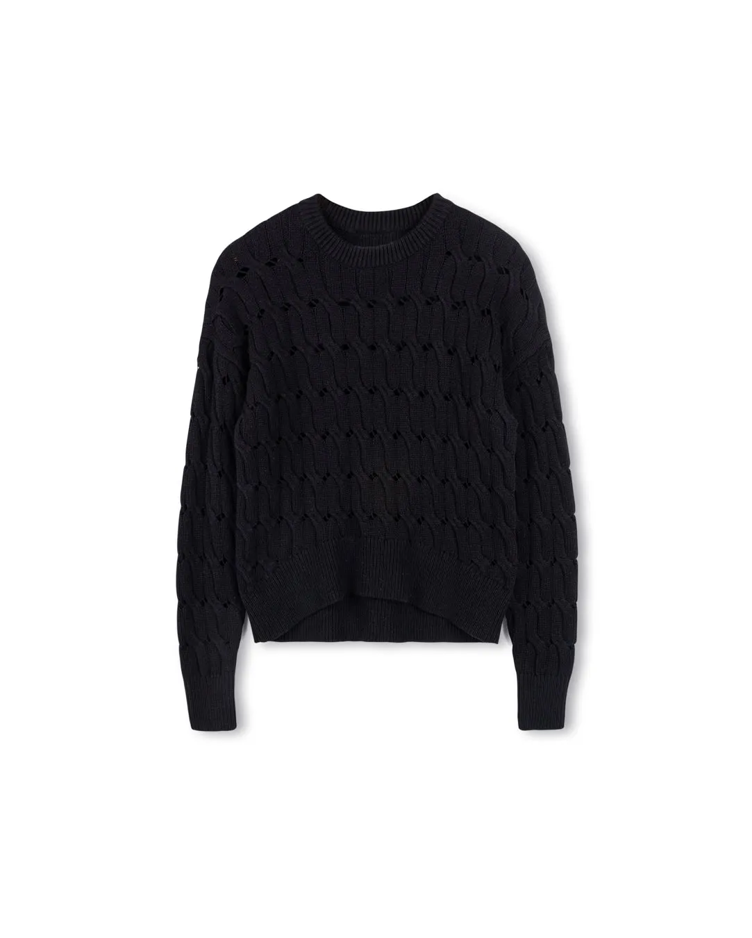 Daisy Wide Knit Oversized Top Quick Dry Material