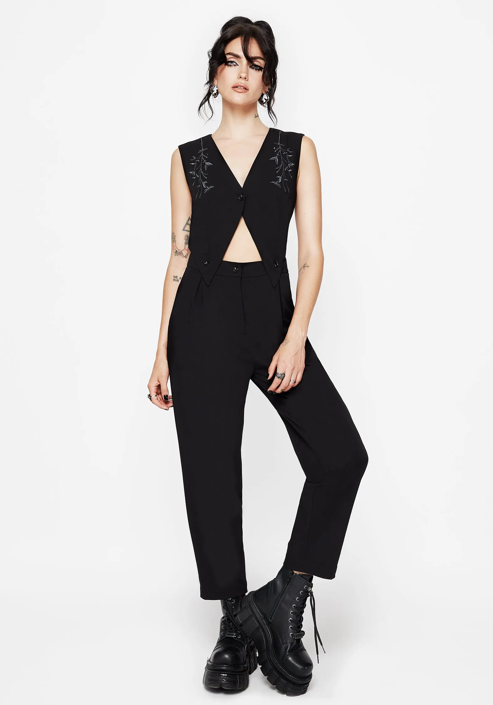 Essential Teen Damona Tailored Waistcoat and Trouser Set