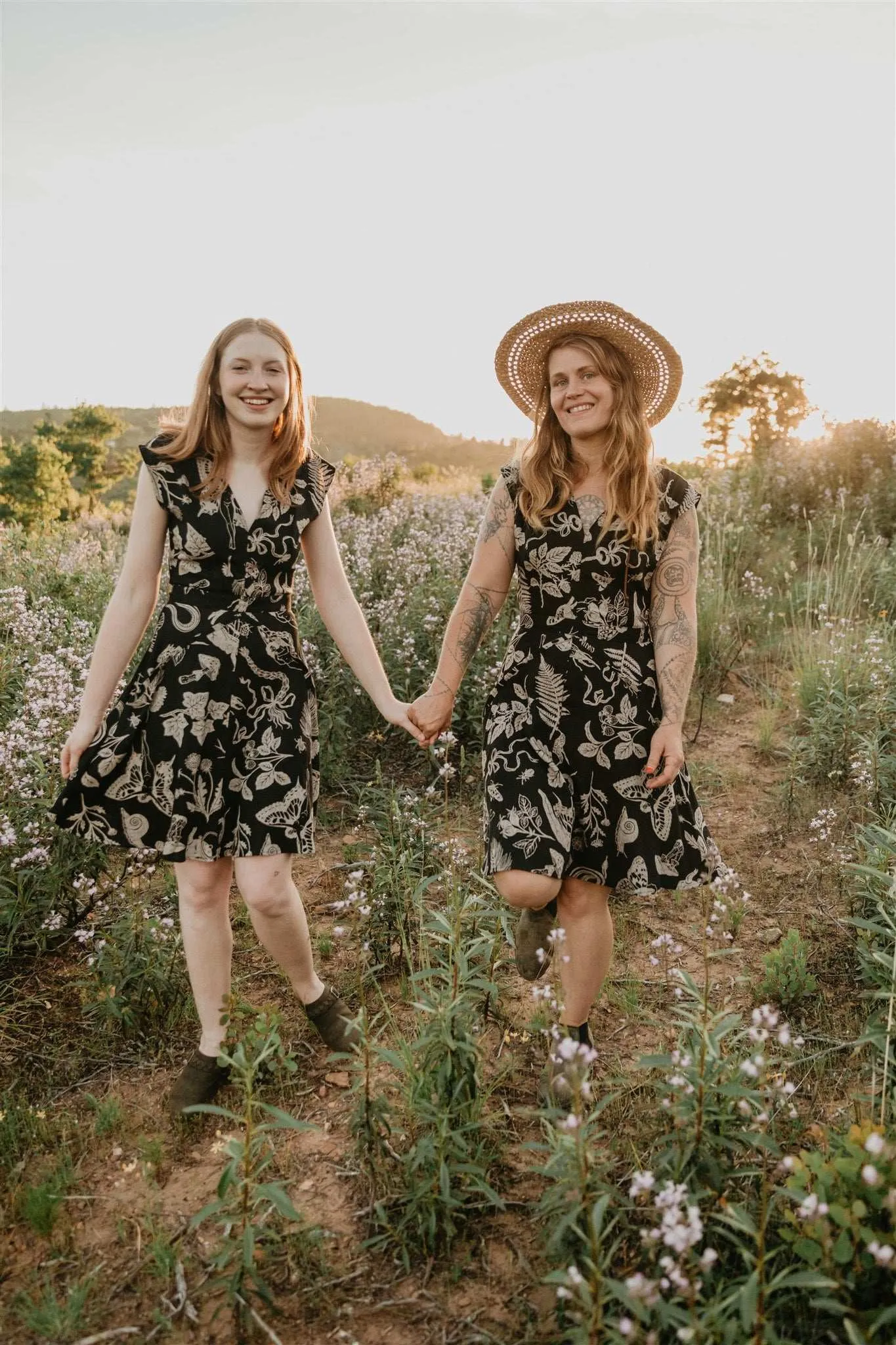 Summer Ease Spicy Xena in Black Woodland Wonder