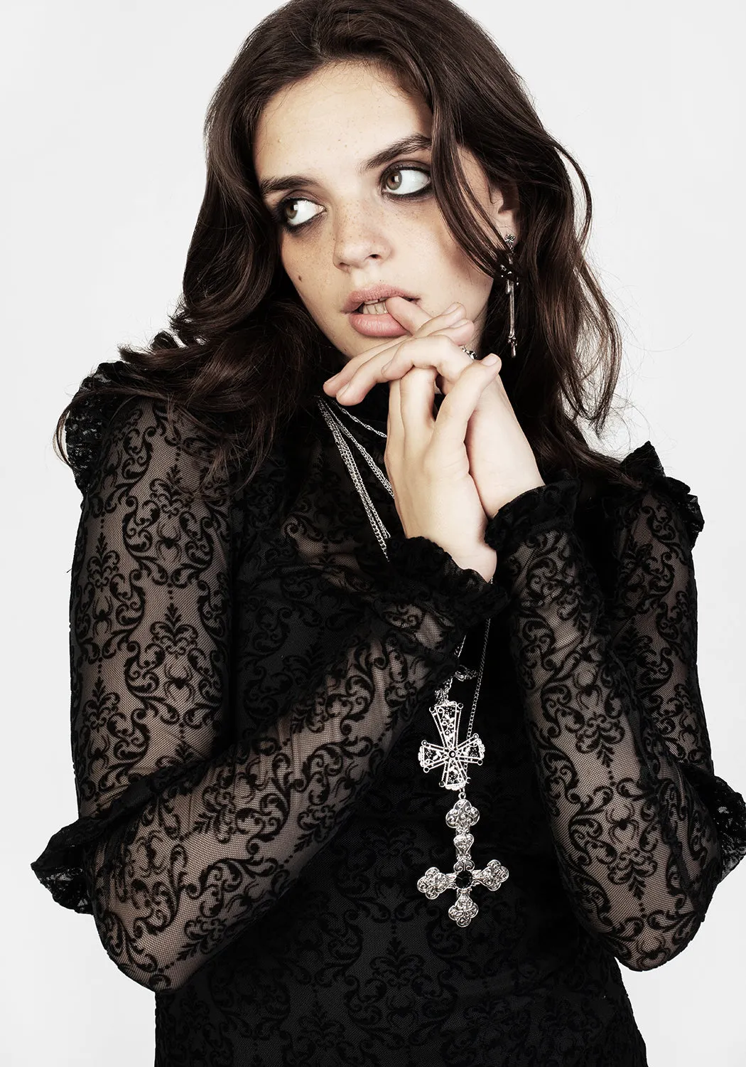 Fashionable Layer Delena Ruffle Dress