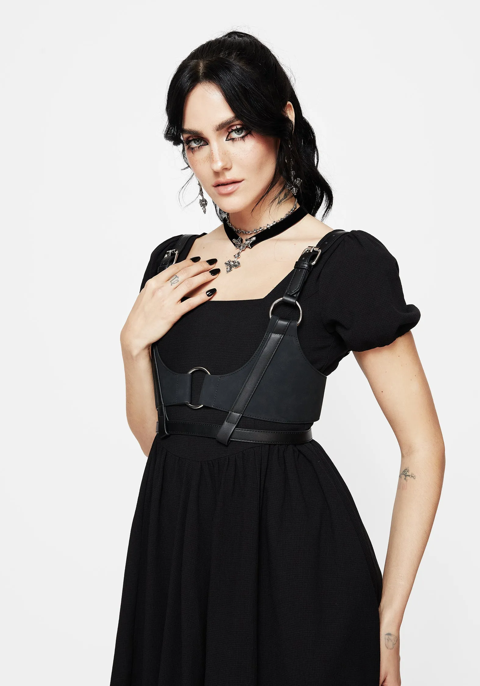 EcoFriendlyBlend Breathable Layer Demeter Double Strap O-Ring Harness