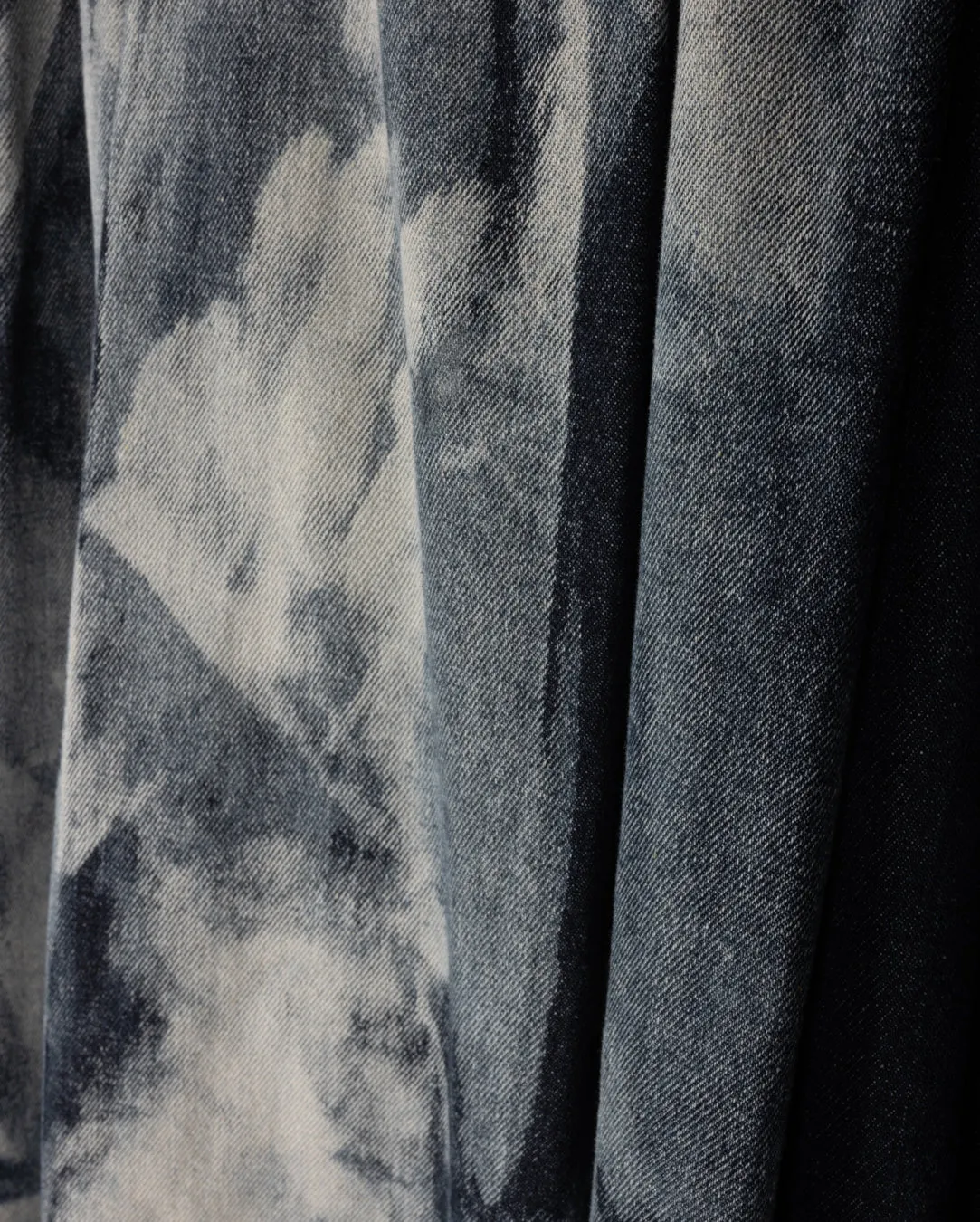 Denim Fade Skirt Autumn Stroll Earth Tones