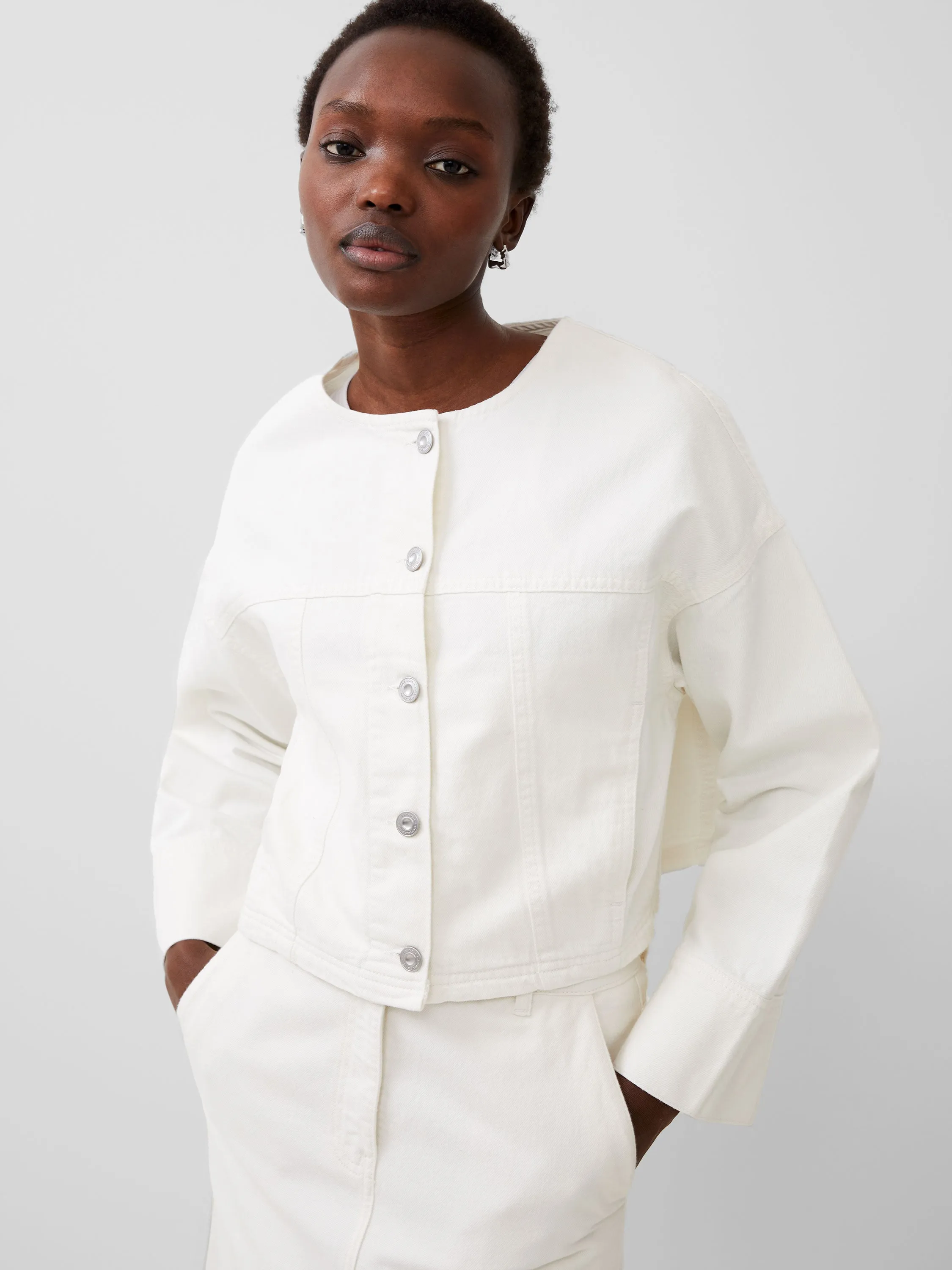 All Season Fit Denver Denim Wide Sleeve Jacket