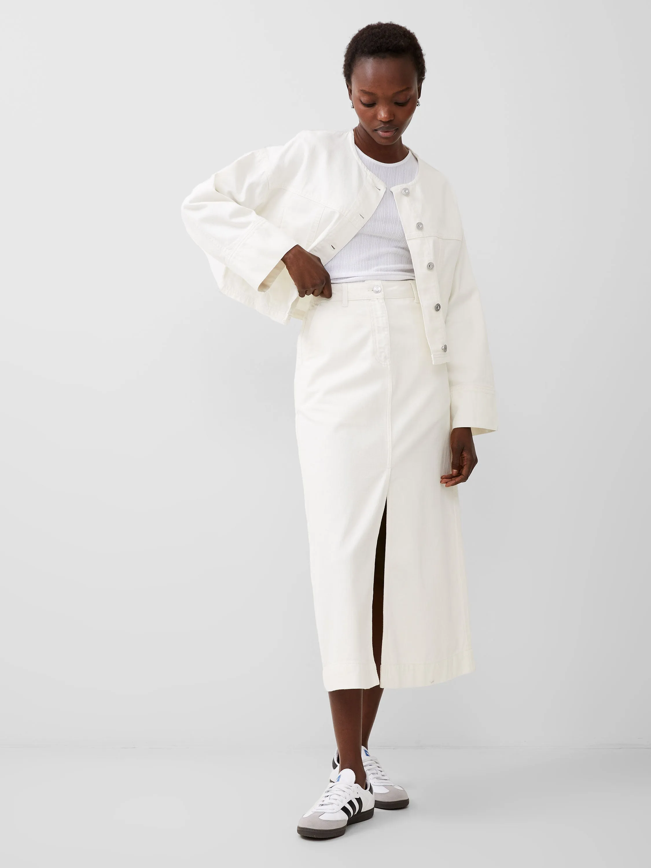 NonRestrictiveFit Denver Denim Wide Sleeve Jacket