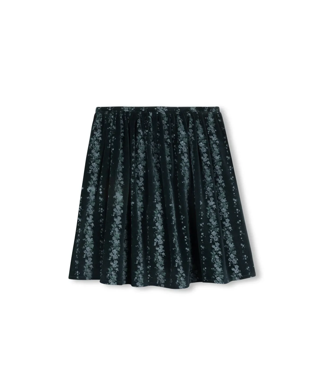 Diana Faded Floral Skirt Casual Comfort