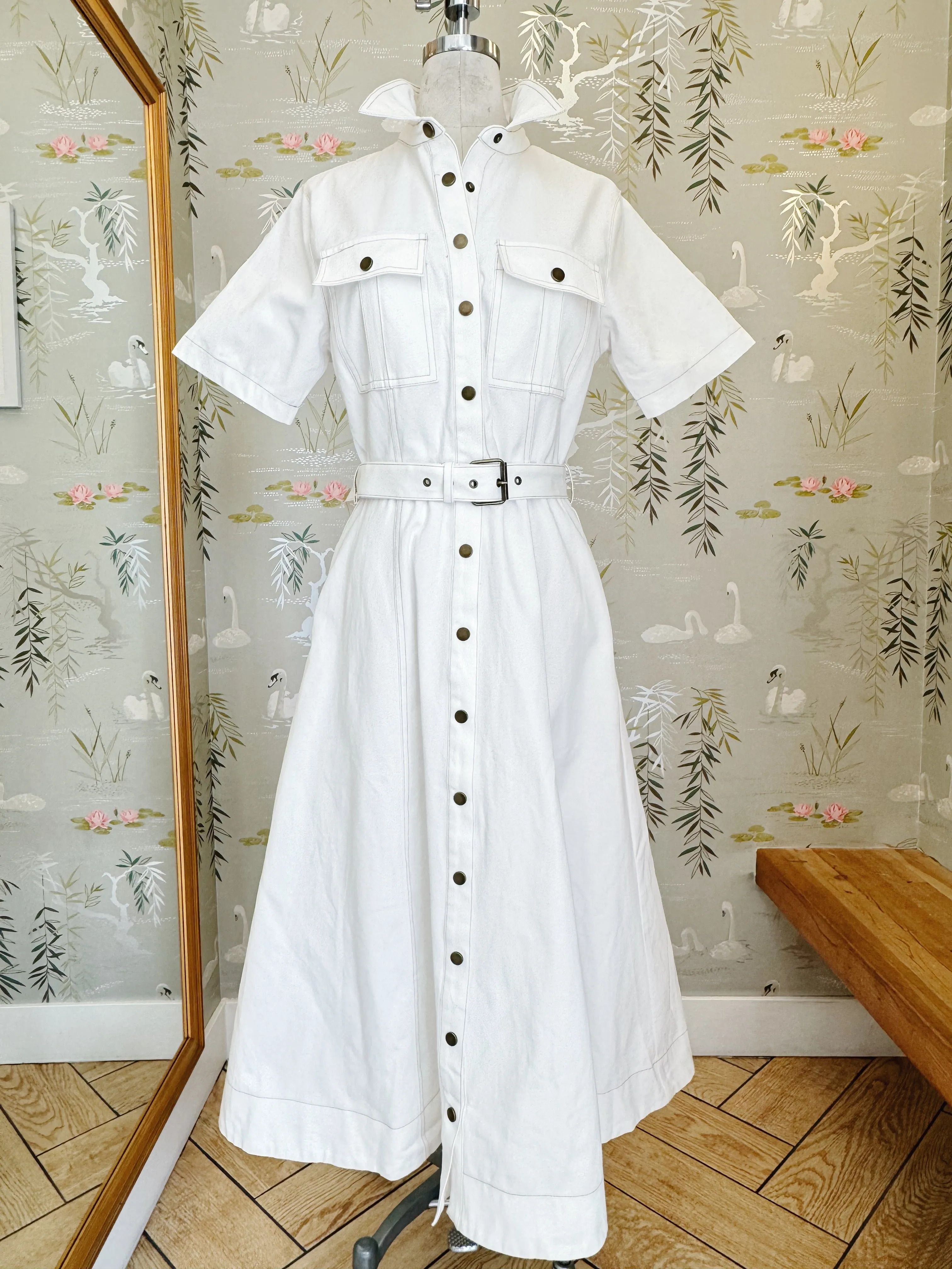 Sasha Shirt Dress Elegant holiday wear Weekend Ready